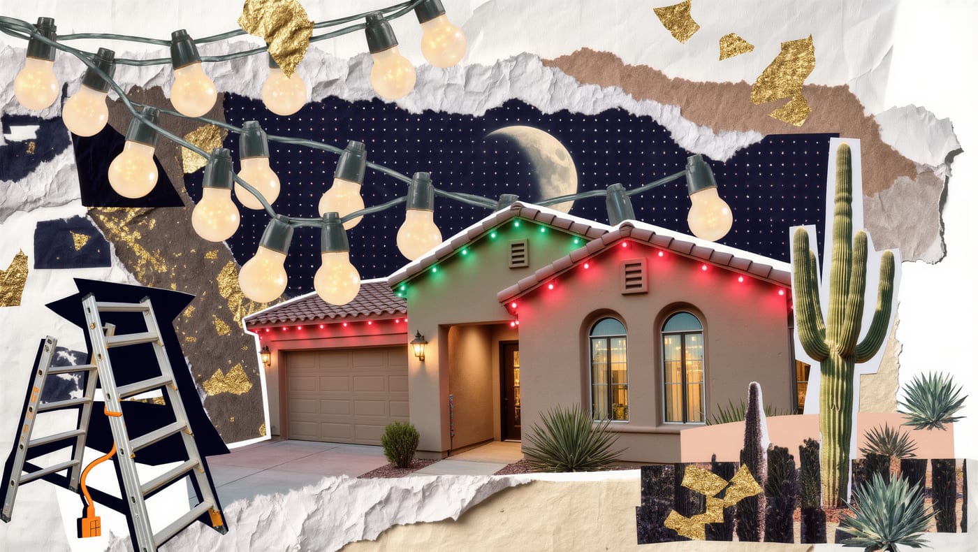 Permanent vs. Seasonal Christmas Lights: Which Makes Sense in Arizona?